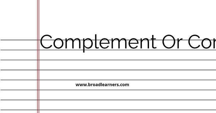 complement-or-compliment-common-grammar-mistake