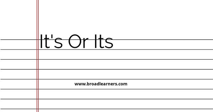 it-s-or-its-common-grammar-mistake