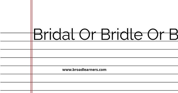bridal-or-bridle-or-bridal-common-grammar-mistake
