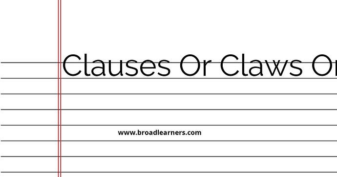 clauses-or-claws-or-clauses-common-grammar-mistake