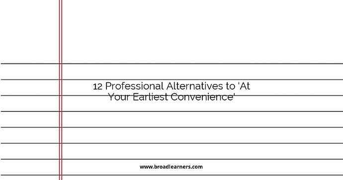 12-professional-alternatives-to-at-your-earliest-convenience